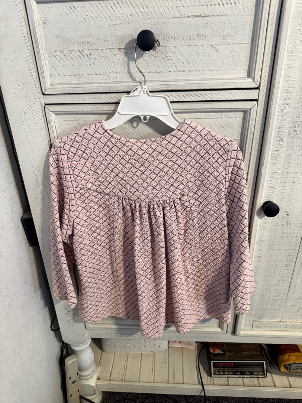 Soft Pink Quilted Women's Cape Jacket